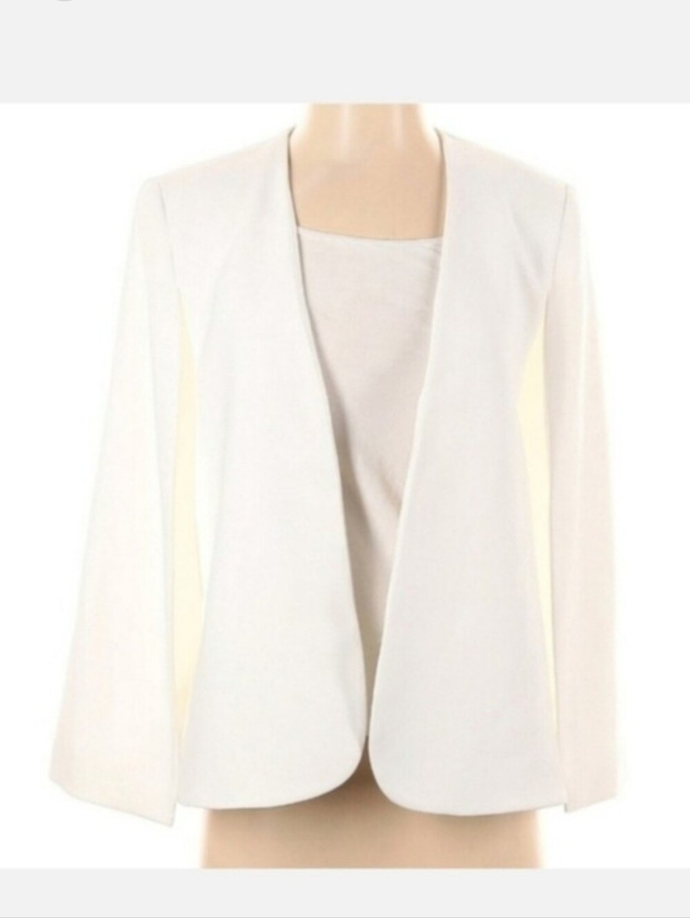 Zara white cape blazer size S - Picture 15 of 15